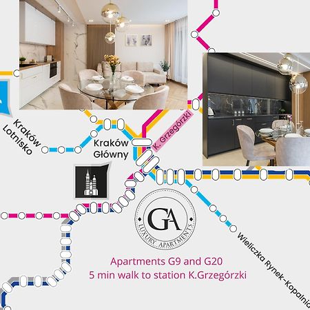 Ga Luxury Apartments G20 Krakow Luaran gambar